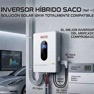 Inversor híbrido marca Saco 12kw - Img 57644450