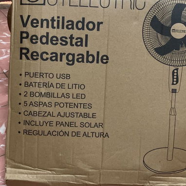 Ventilador recargable - Img 121022989