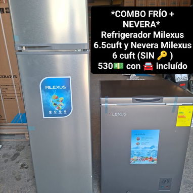 COMBOS DE REFRIGERADORES Y NEVERAS - Img 123541097