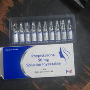Progesterona en ampula 50 g cada ampula 1500 el ciclo de 10 15 mil - Img 57938141