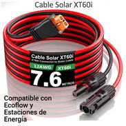 Cable Solar XT60i de 7.6 m y Conectores MC4 - Img 56794335