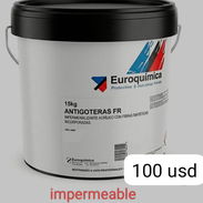 Impermeables transitable antigoteras euroquimica 15 litros con fibras incorporadas no necesita mallas importada de Españ - Img 55932887