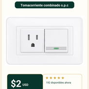 💡 Tomacorriente combinado s.p.c - Img 56850206