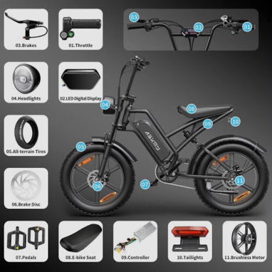 🚲 BICICLETA ELÉCTRICA ASKMY ⚡🔥 - 3/3