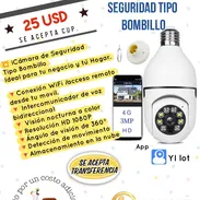 CAMARA DE SEGURIDAD TIPO BOMBILLO - Img 55368334