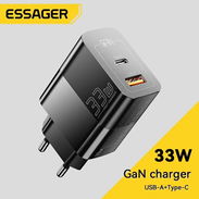 Cargador Samsung Carga Rápida 33W NUEVO Iphone Xiaomi Redmi Celular Móvil Teléfono Laptop Macbook GaN - Img 55175679