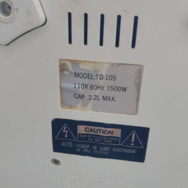 Freidora de aceite de 2.2L - 5/5