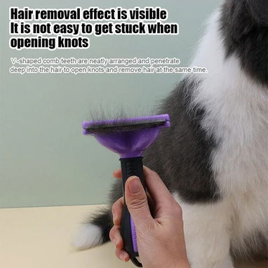 🚿​ PEINE FINO PARA PELO DE MASCOTAS 🚿​ PERROS - GATOS 🚿​ REMOVEDOR DE CABELLO 🚿​ 5.887.23.60 - Img 103583767