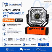 Ventilador Recargable X11 20000mah - Img 56929132