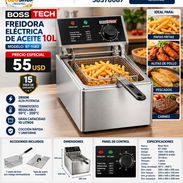 FREIDORA ELÉCTRICA DE ACEITE 10L NUEVAS EN CAJA!!! - Img 52226303