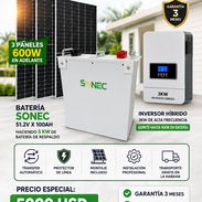 Kit solares desde 3 a 12 con respaldo de 15 Kw - Img 57203824