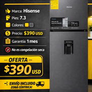 Oferta👌😜Refrigerador Marca*: Hisense (100%Recomendada) - Img 58214609