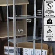 Estante organizador metálico de 4 niveles 🔥 - Img 57273099