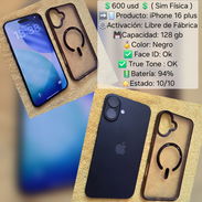 IPhone 16 plus para venta o cambio solo por iPhone menor y vuelto o Samsung s23 ultra o s24 ultra y vuelto - Img 56373498