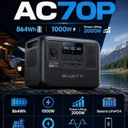 ⚡ BLUETTI AC70P — 1000W / 864Wh ⚡ - Img 56584497