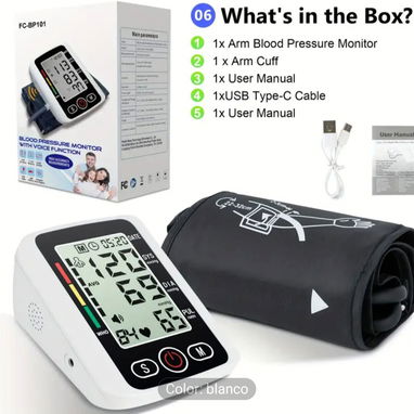 Esfigmo aparato medidor de presión arterial digital Nuevo en caja - Img 115160440