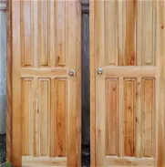 Vendo puertas de cedro con su marco - Img 45878666