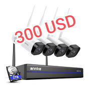 Sistema de Cámaras de Seguridad Inalambricas ANNKE de 4 Cámaras 3MP y disco de 2 TB - Img 51838868