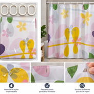 Cortina de Baño con diseños - Img 58152525