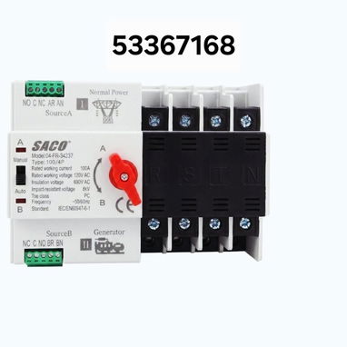 Transfer Automático Eléctrico 2P y 4P 100A SACO 70 USD - Img 122195055