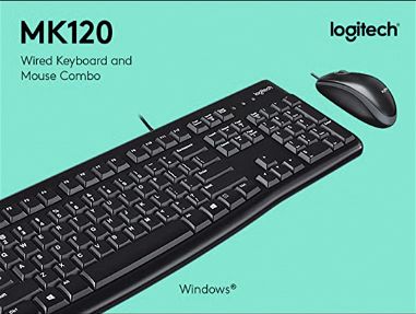 Solo por esta ocasión se oferta kit de teclado y Mouse Logitech MK120, nuevo en caja - Img main-image