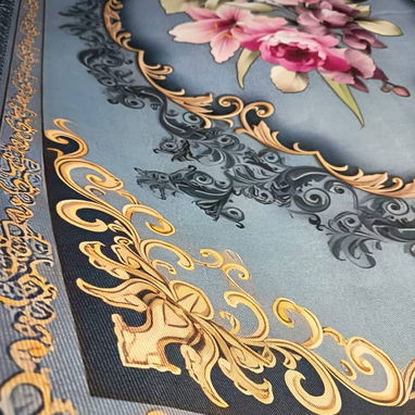 Alfombra decorativa azul - Img 120005845