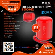 🔴 BLUETOOTH 🔴 BOCINA BLUETOOTH 1HORA BOC062. MENSAJERÍA CON FACTURA Y GARANTÍA. TLF 54833699 - Img 53462533