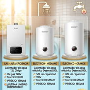 Calentadores de agua electrodomésticos y de gas - Img 57963047