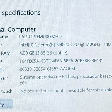 💻 130USD – Mini Satélite Pro  Equipo confiable con rendimiento ideal para algunos juegos y trabajos de estudiantes. - 4/5