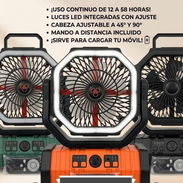 Ventilador Recargable F6 - Img 56567522