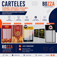 Carteles | PVC, Pizarras PVC y Acrílico - Img 57119562