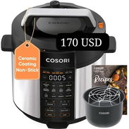 OLLA REINA COSORI MULTIFUNCIONAL (9 funciones en 1) Cap: 5.7Lt 1100W (110V/60Hz) 13 PROGRAMAS, PANTALLA LED + RECETARIO. - Img 57914910