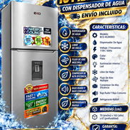 Refrigerador 16 Pies³ / 453L con Dispensador de agua, marca EKO con envío incluído, Factura y Garantía. Variedad - Img 57727051