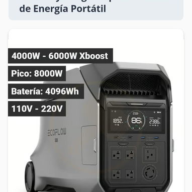 Ecoflows y estaciones de energía tengo varios modelos - Img 118547944