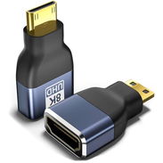 Adaptador Mini HDMI a HDMI, 8K - Img 55799475