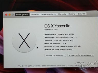 Se vende MacBook Pro del 2009 - Img 67122614