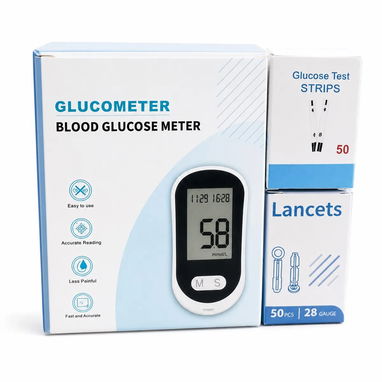 🩺 Kit Glucómetro Digital Portátil 📊 Incluye 50 Tiras + 50 Lancetas 🔋 Control Diario de Glucosa Fácil y Rápido - 6/6