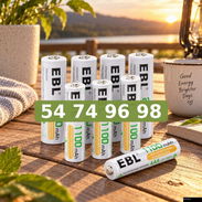 Pilas Recargables AAA EBL - Img 57383460