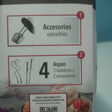 Vendo batidora de mano. Marca RCA. 30 - Img 116333063