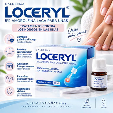 Uñas enfermas, 75 aplicaciones, onicomicosis, esmalte laca médica antiLOCERYL® 5% Amorolfina – Laca para uñas 💅✨ - 6/6