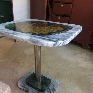Mesa de centro de sala de mármol - Img 122777856