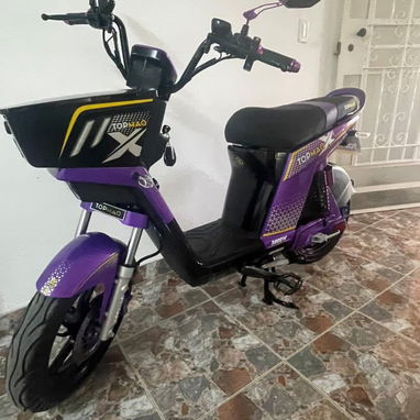 *BICIMOTO TOPMAQ EVOLUTION*  ⚙️ Especificaciones: • Motor: 3000 W • Voltaje: 48 V • Batería: 45 Ah • Controlador / Caja: - 4/5