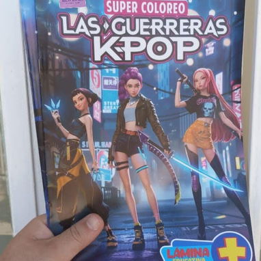 Libros de colorear Guerreras Kpop - Img 121961438