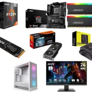 PC TORRE COMPLETA PC PC RX 9060 XT 8GB OC 🤩5 5600GT B760M-A-CSM RGB 16GB 750W  🆕 0km - Img 54635593