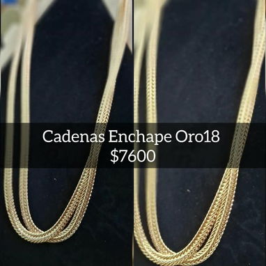 Cadenas  Baño de Oro - 9/10