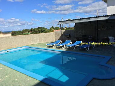 ⚓⚓Se renta una casa con piscina en la playa de Guanabo RESERVA POR WHATSAPP+53  52463651⚓⚓ - Img 46755237