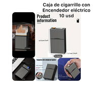 Caja de cigarro con encendedor eléctrico - Img 45609558
