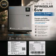 *Conjunto todo en 1* - Inversor 6 kw - Batería 15.36 kw - Precio 3900 USD - Con transporte - Garantía 1 mes - Img 57833768