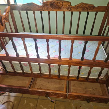 Se vende cuna con colchon en perfecto estado - Img 122255671