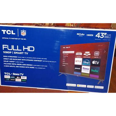 Smart TV 43 pulgadas TCL FULL HD Smart Roku TV precio: 285 USD Mensajería Incluida Garantía - Img 125113114